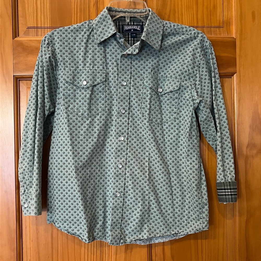 Boys L panhandle shirt